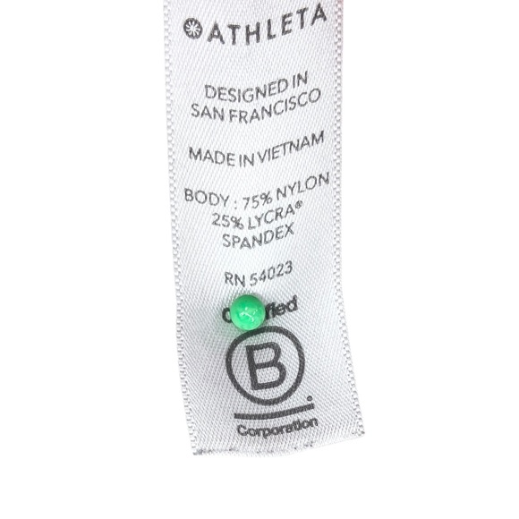 ATHLETA Leggings It's a Wrap 7/8 Tight Yoga Workout Orange 566805 - Picture 9 of 9